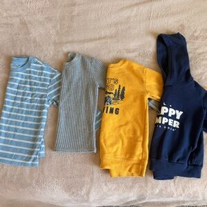 10 item! Blue Bundle Kids Shirts
